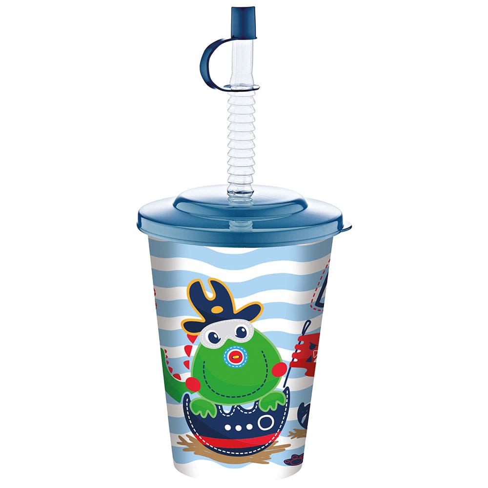 Titiz Coffee Cup Hobby Life Straw Glass 500ml 03 1274 (7303835582553)
