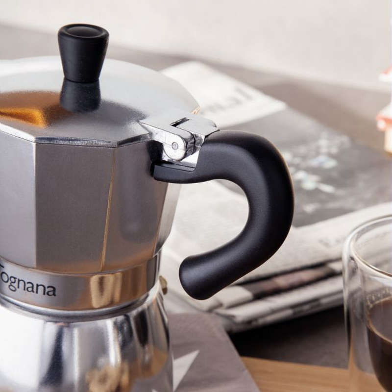 Tognana COFFEE POT Tognana Grancucina Coffee Maker 3 Cups Mirror ‎V4430131ALL