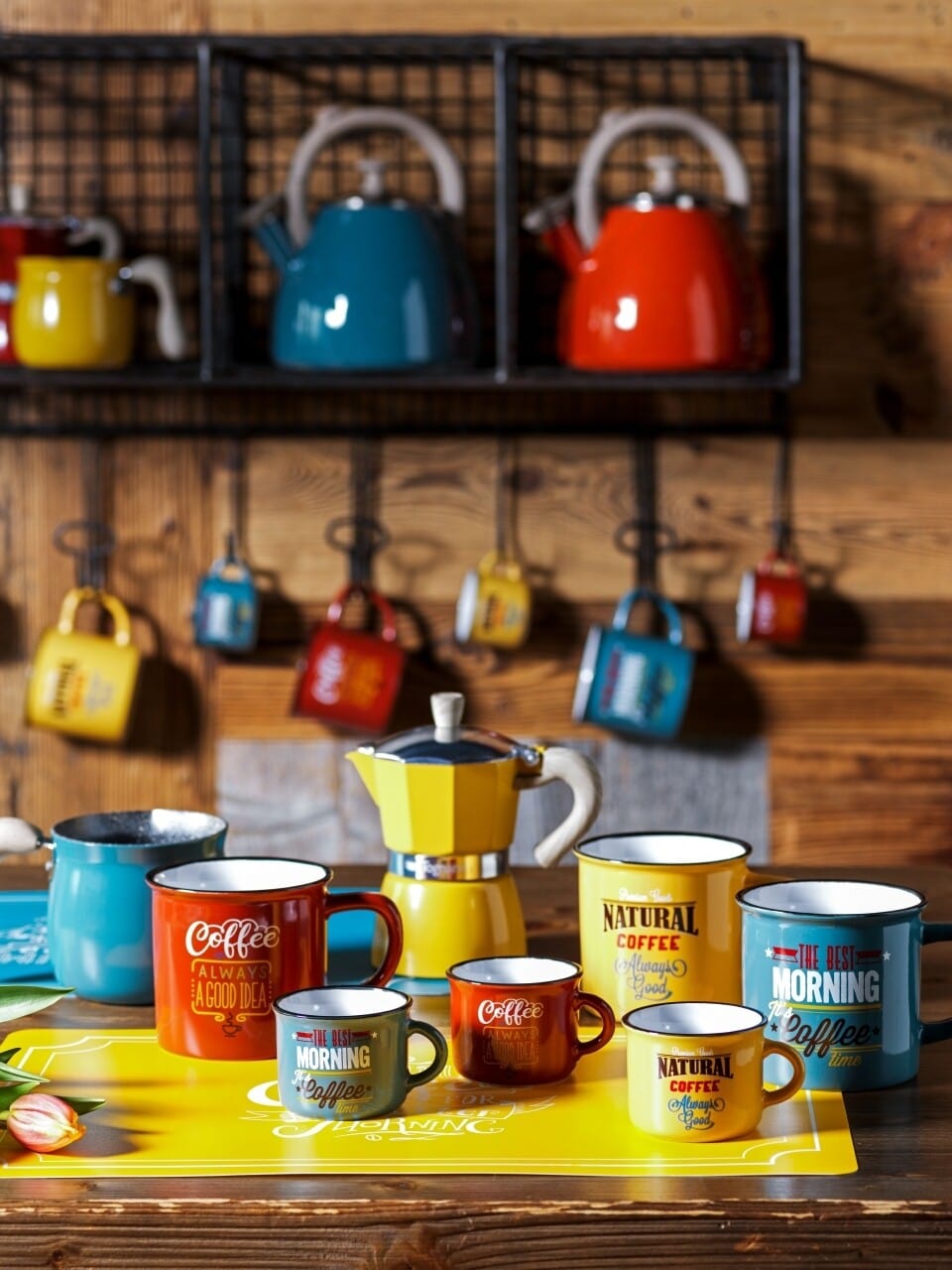 Tognana COFFEE POT Tognana Vintage Coffee Maker Blue W6430031M35