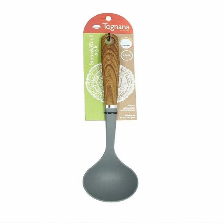 Tognana CUTLERY Tognana Stone & Wood Nylon Ladle V79AD48MGRW (7288723996761)