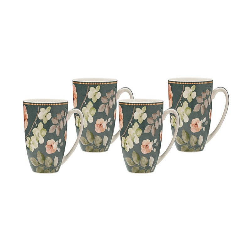 Tognana MUGS Maxwell & Williams Arcadia Coupe Mug Set of 4 Green 420ml YD0039