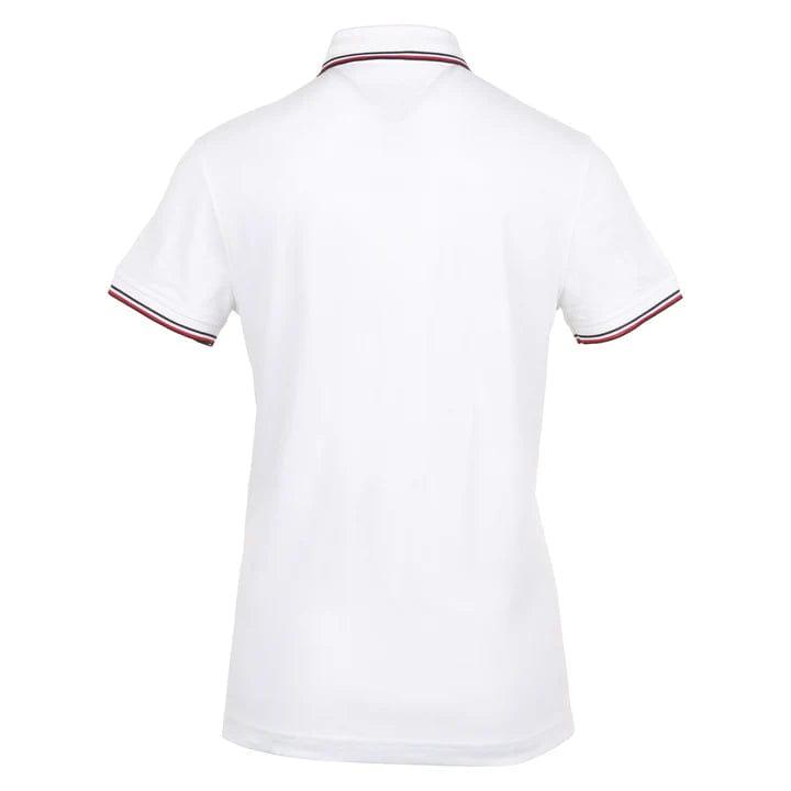 Tommy Hilfiger Golf T Shirt Tommy Hilfiger 1985 RWB Tipped Slim Polo Shirt White