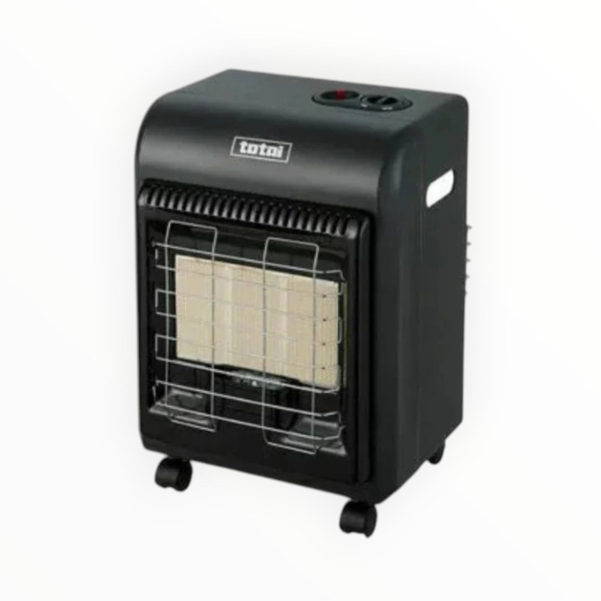Totai Mini Rollabout Black Gas Heater 16/DK1006