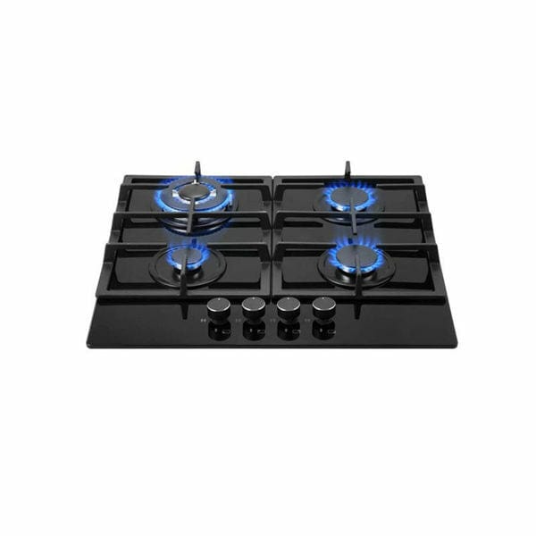 Totai Gas Hob Totai 60cm 4 Burner Gas glass hob Black - 26/GOG4BNR (7767217274969)