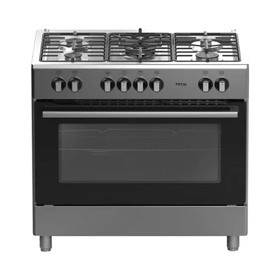 Totai Gas Stove Totai 90cm Stainless Steel 5 Burner Gas Oven Stove 03/T800