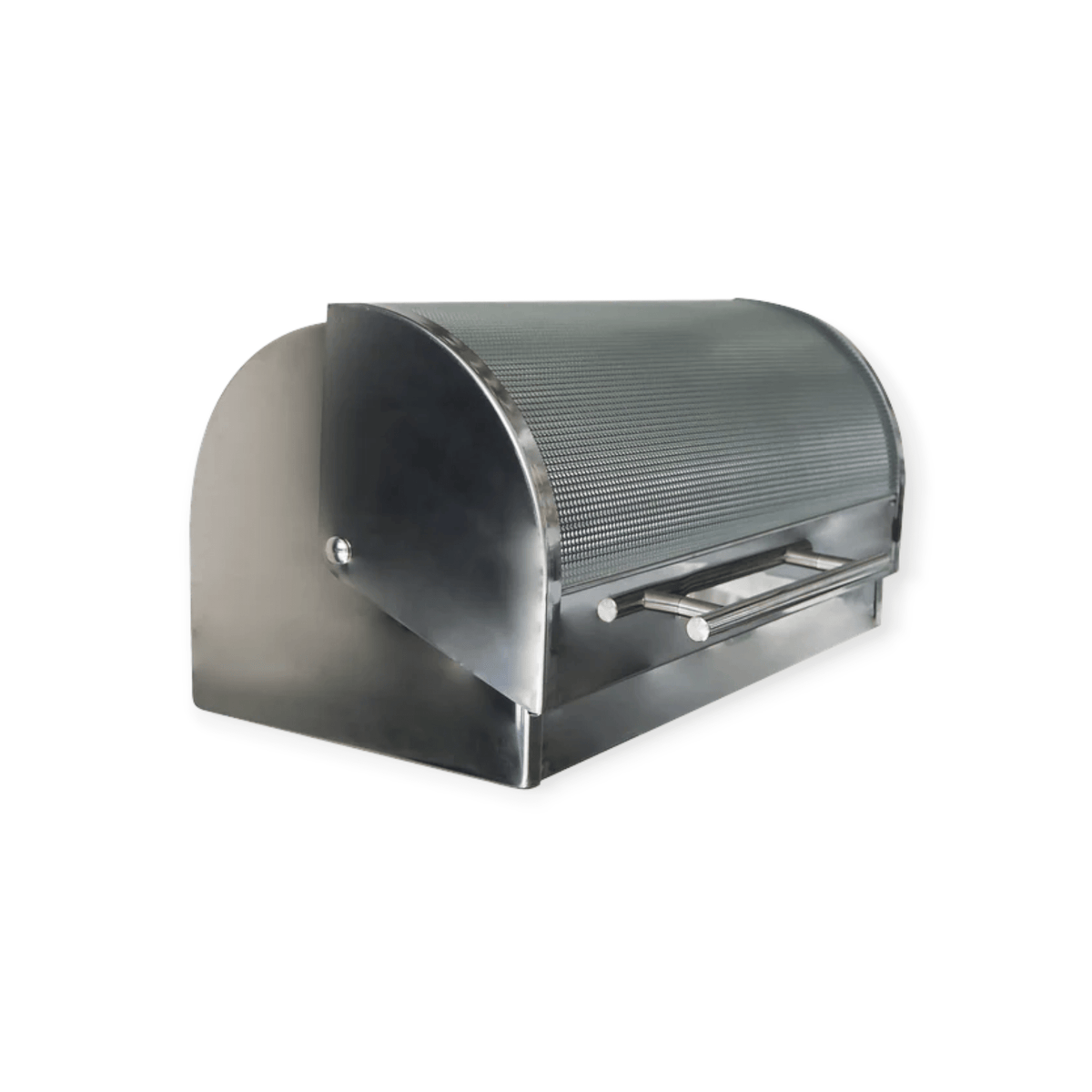 totally home Bread Bin Totally Home Stainless Steel Bread Bin With Hobnail Glass Cover TH61 (7610890059865)