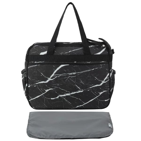 Totes Babe BABY BAG Totes Babe Marmol Diaper Bag TB-1009-BKWT (7301204475993)