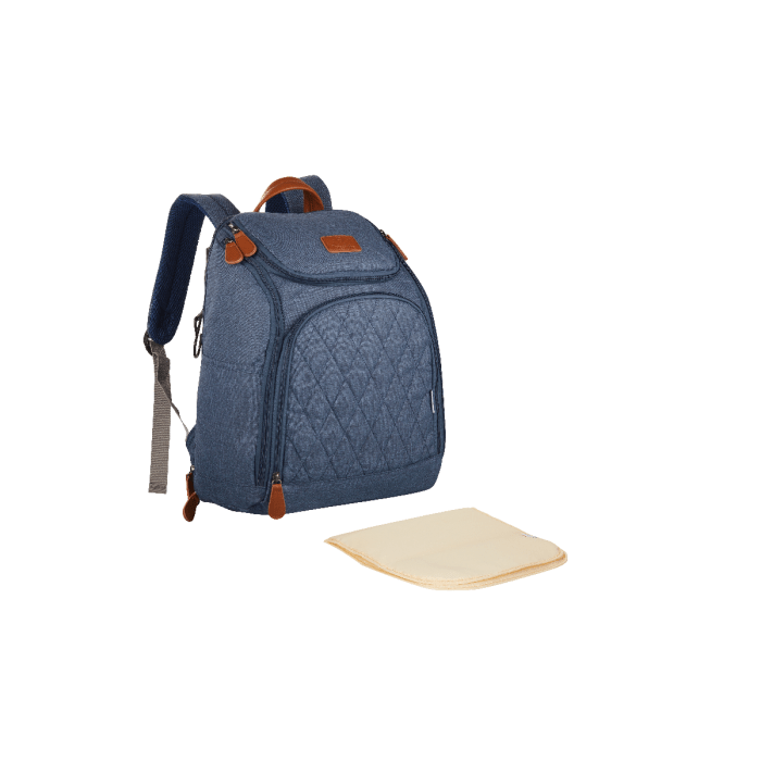 Totes Babe BABY BAG Totes Babe Montana 18L Diaper Backpack Navy TB-101-NV (7301216043097)