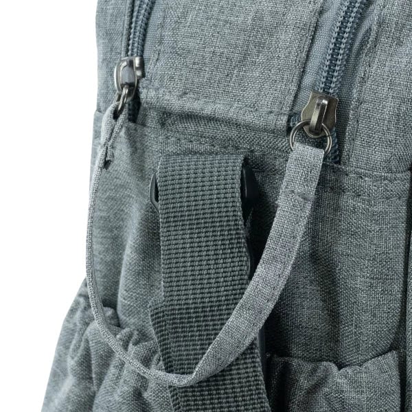 Totes Babe BABY BAG Totes Babe Rainbow Diaper Bag Grey TB-1034-GR