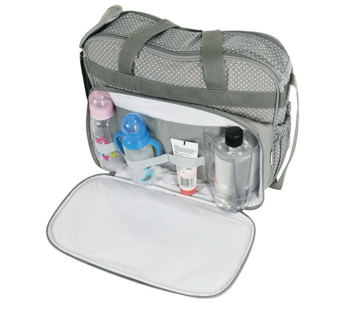 Totes Babe BABY BAG Totes Babe Vivir Diaper Bag 20L Grey TB-1003-GR (7301198250073)