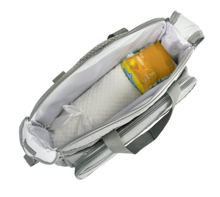 Totes Babe BABY BAG Totes Babe Vivir Diaper Bag 20L Grey TB-1003-GR (7301198250073)