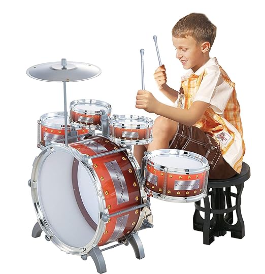 Toys DRUM SET Kids Drum Set Toy Kit Musical Educational 1664T