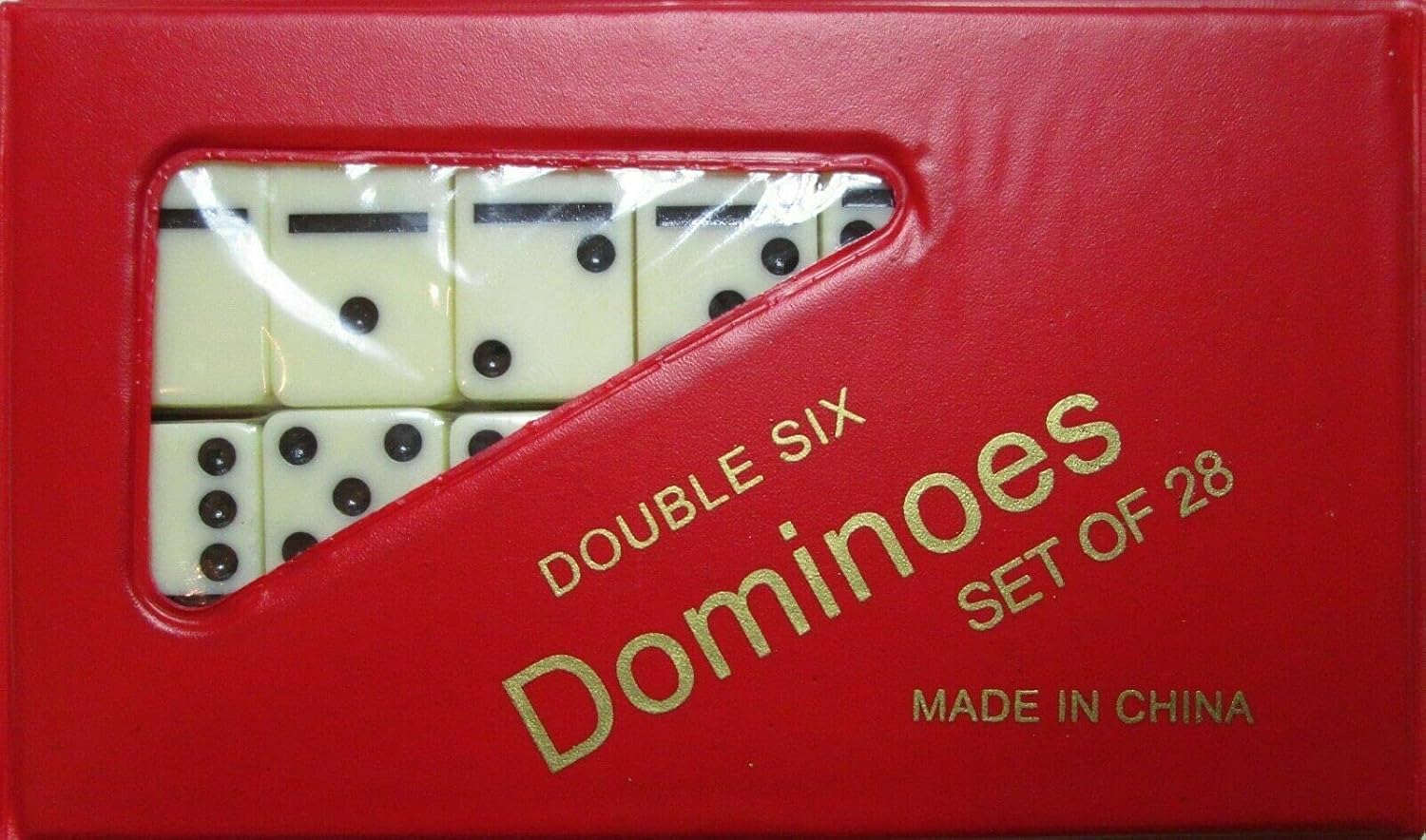 Toys Game Dominoes Double Six Game Mini Set of 28 Travel Game (7880846082137)
