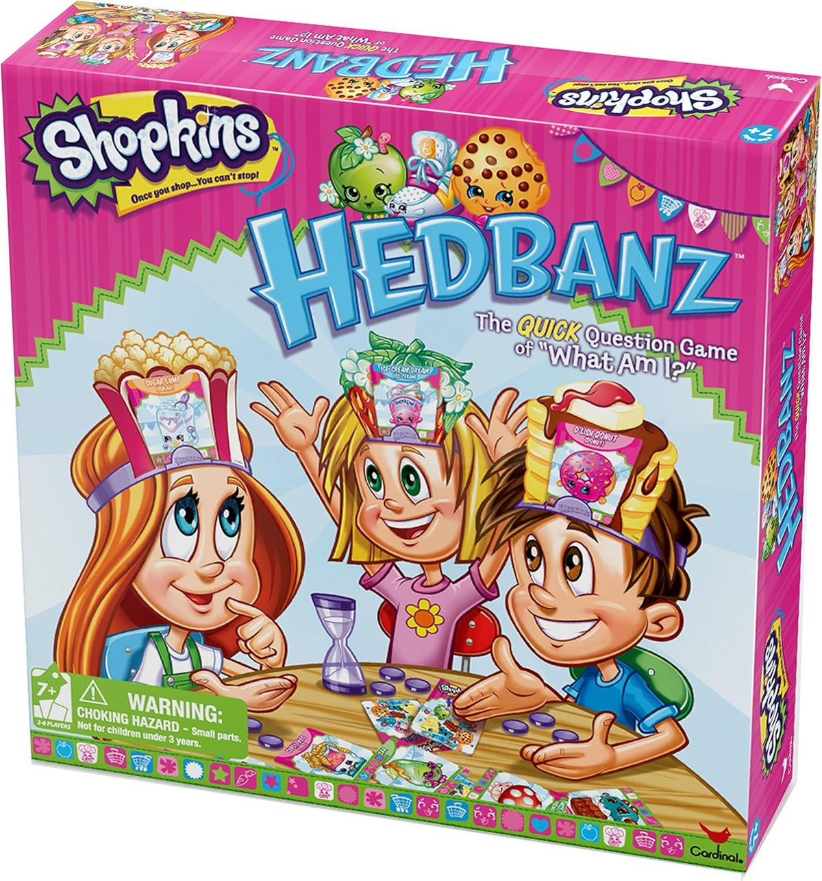Toys Game Hedbanz Shopkins Board Game 0125-4 (7880844410969)