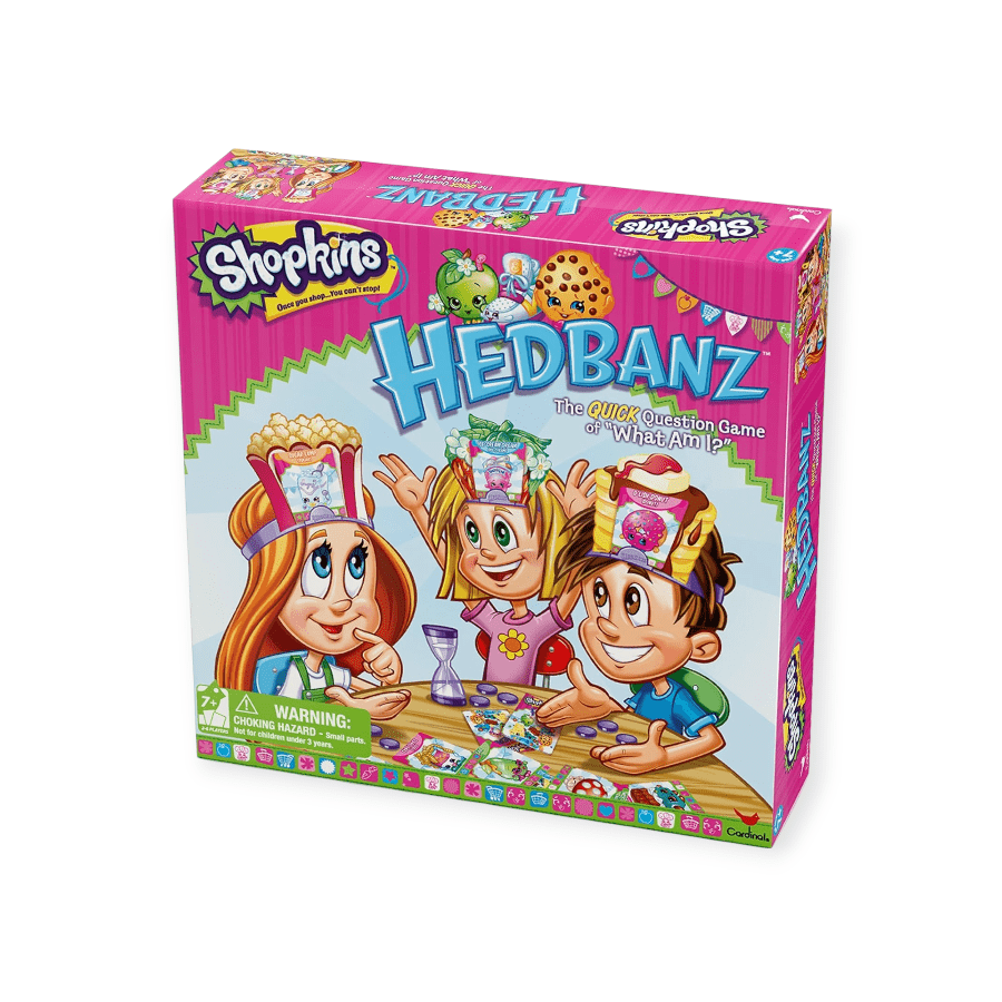 Toys Game Hedbanz Shopkins Board Game 0125-4 (7880844410969)