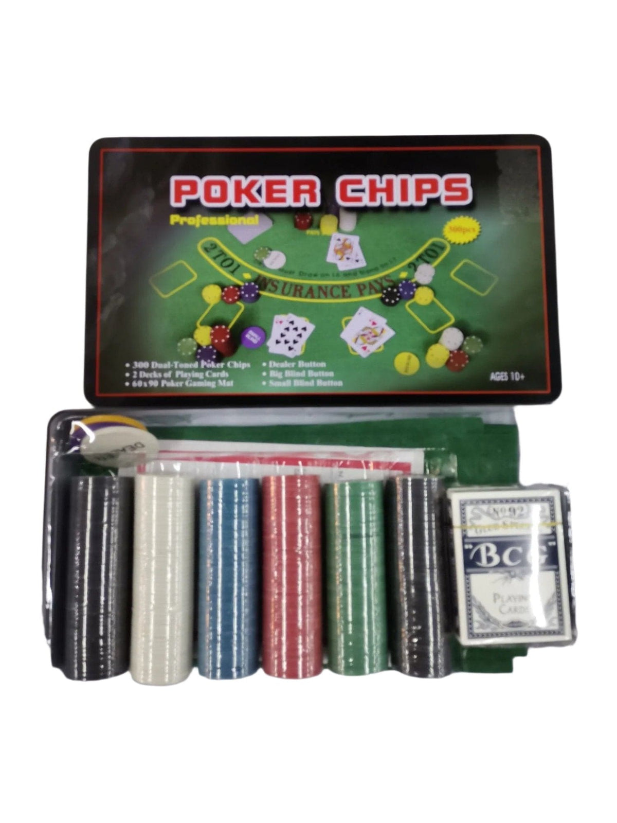 Toys Game Professional Poker Chips Set