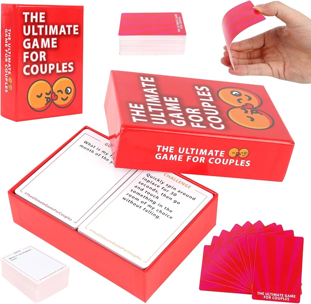Toys Game The Ultimate Game for Couples Paper General Knowledge Card Game 0162K-3 (7881011429465)