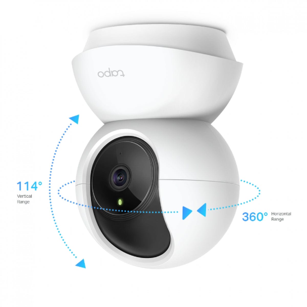 TP-LINK Security Camera TAPO C200 Pan/Tilt Home Security Wifi Camera, 1080P, Two-Way Audio (7300812996697)