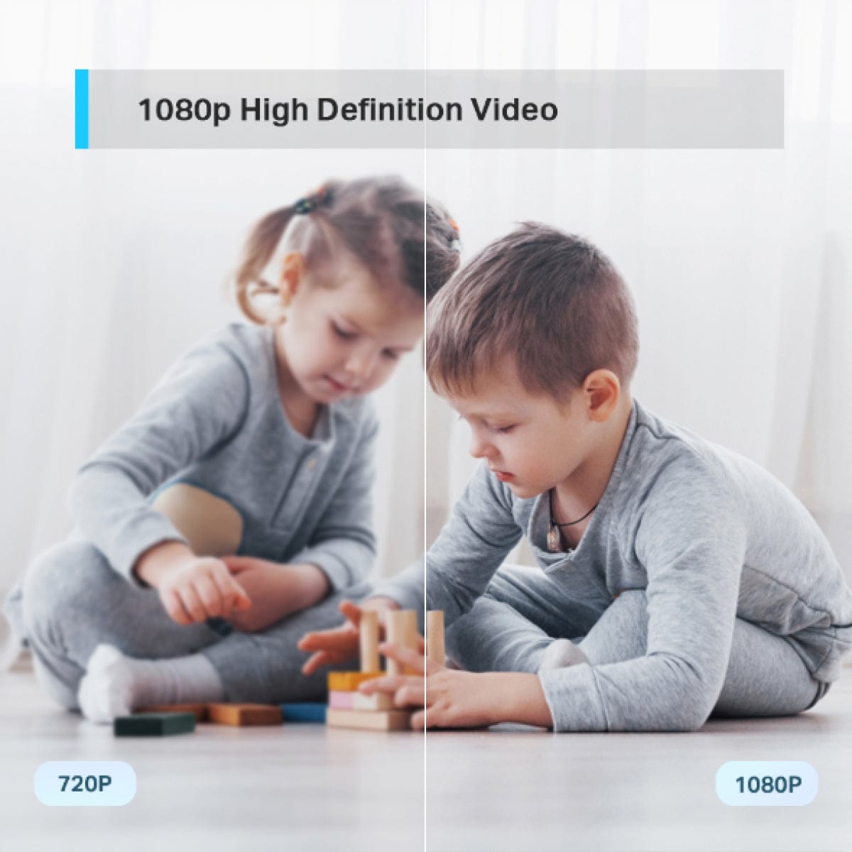 TP-LINK Security Camera TAPO C200 Pan/Tilt Home Security Wifi Camera, 1080P, Two-Way Audio (7300812996697)