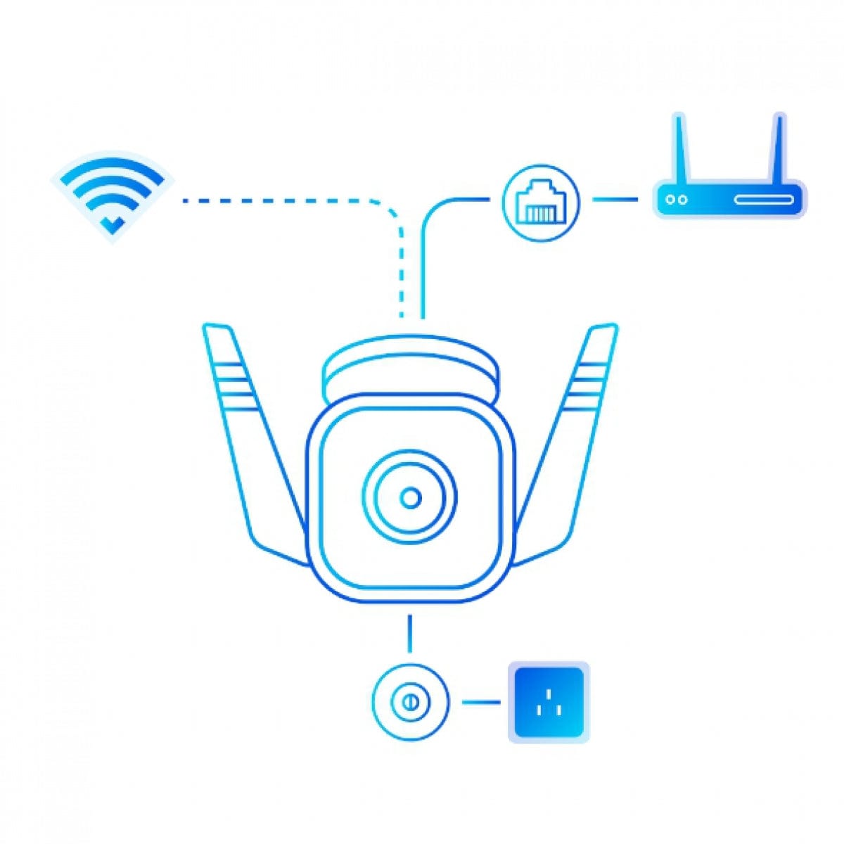 TP-LINK Security Camera TP-Link Tapo C310 Outdoor Security Wi-Fi Camera (7300813553753)