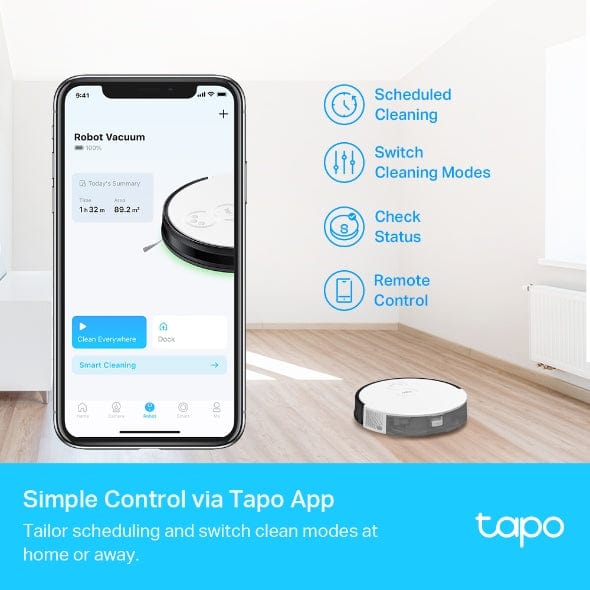 TP-LINK Vacuum Cleaner TP-Link Tapo Robot Vacuum RV10 Lite (7301148704857)