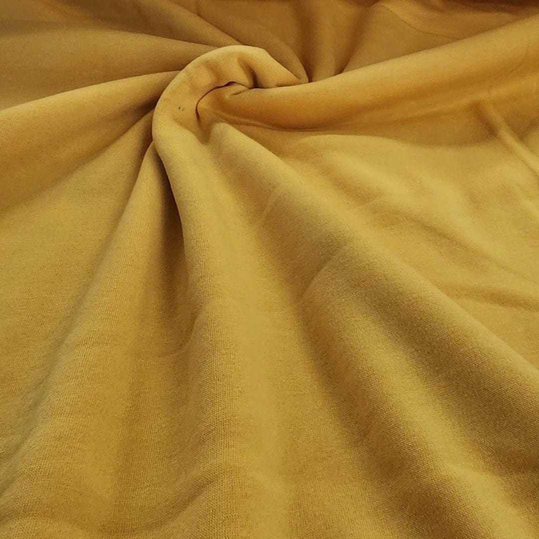 TRACKSUITING Dress Fabrics Dark Yellow Track Suiting Fabric 150cm (7562618732633)