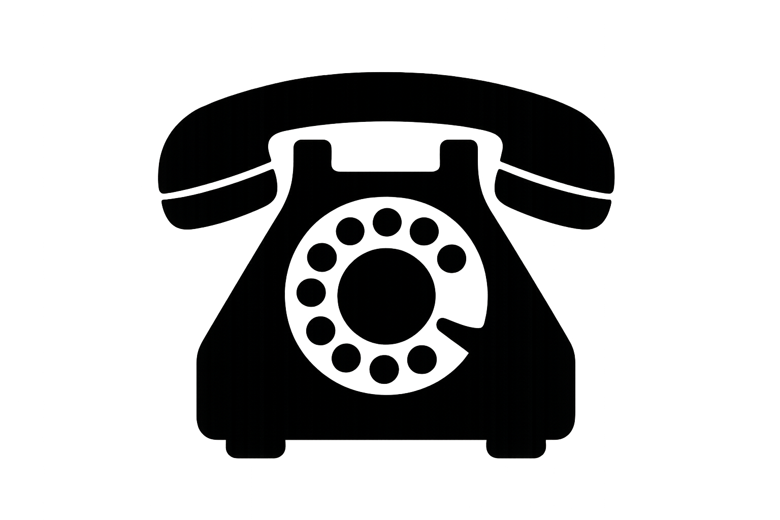 Traditional Phone Icon