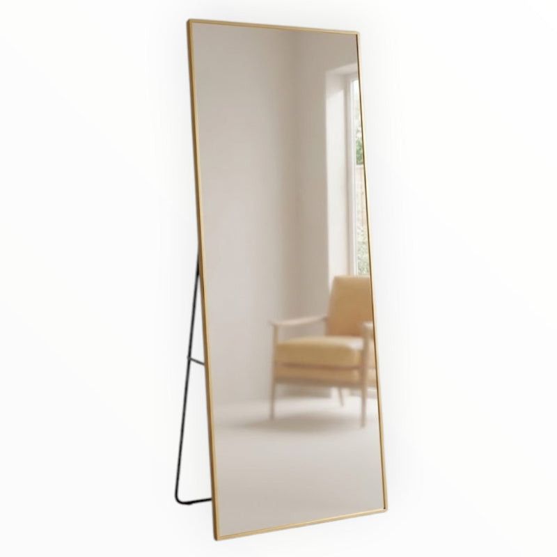 Standing Mirror Gold.