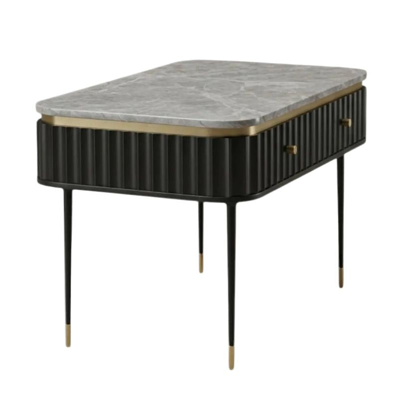 Royal Coffee Table Black & White Marble on Top.