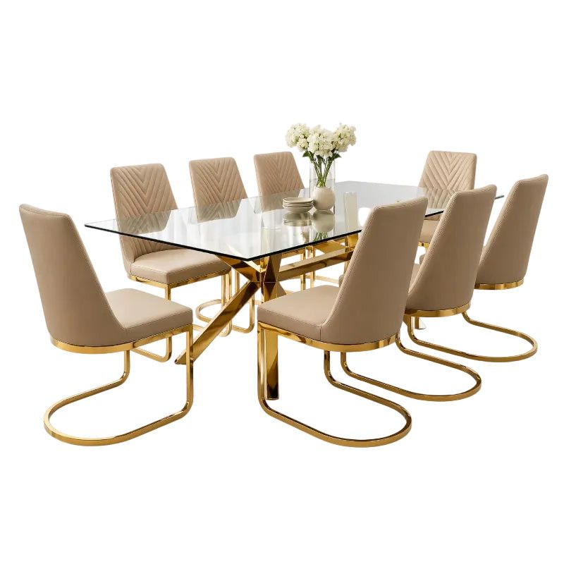 Judea 9 Piece Dining Room Set.