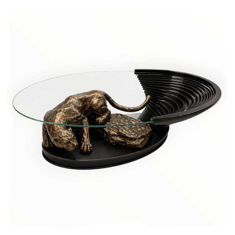 Lion Savo Coffee Table Glass Top.
