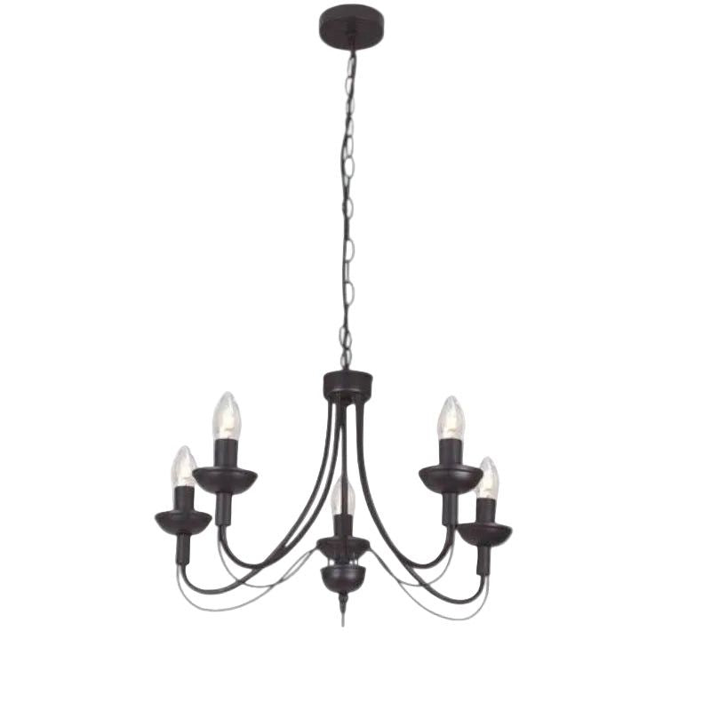 Brightstar CH523/5 BLACK Metal Chandelier