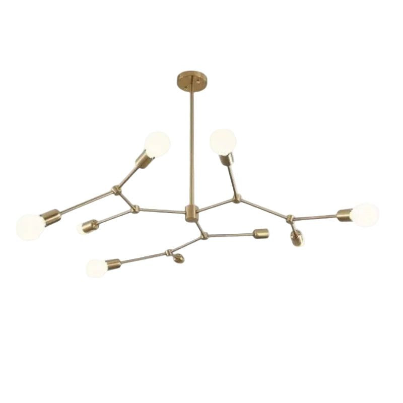 Brightstar CH512/9 BRONZE Metal Chandelier Adjustable size IP20 Bronze.