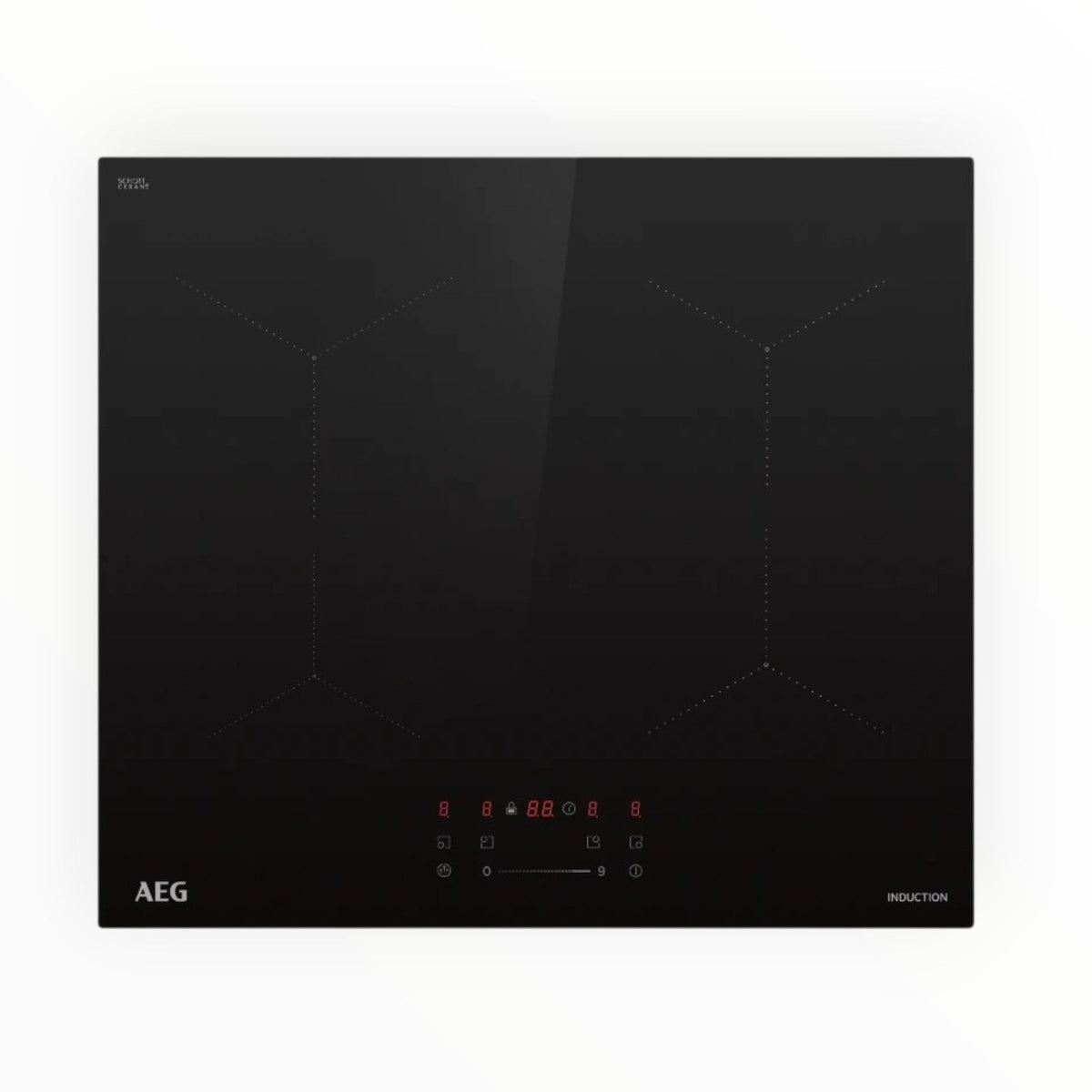 AEG 60cm SCHOTT Glass Induction Built-In Hob (Matte) AEG60IHM1M.