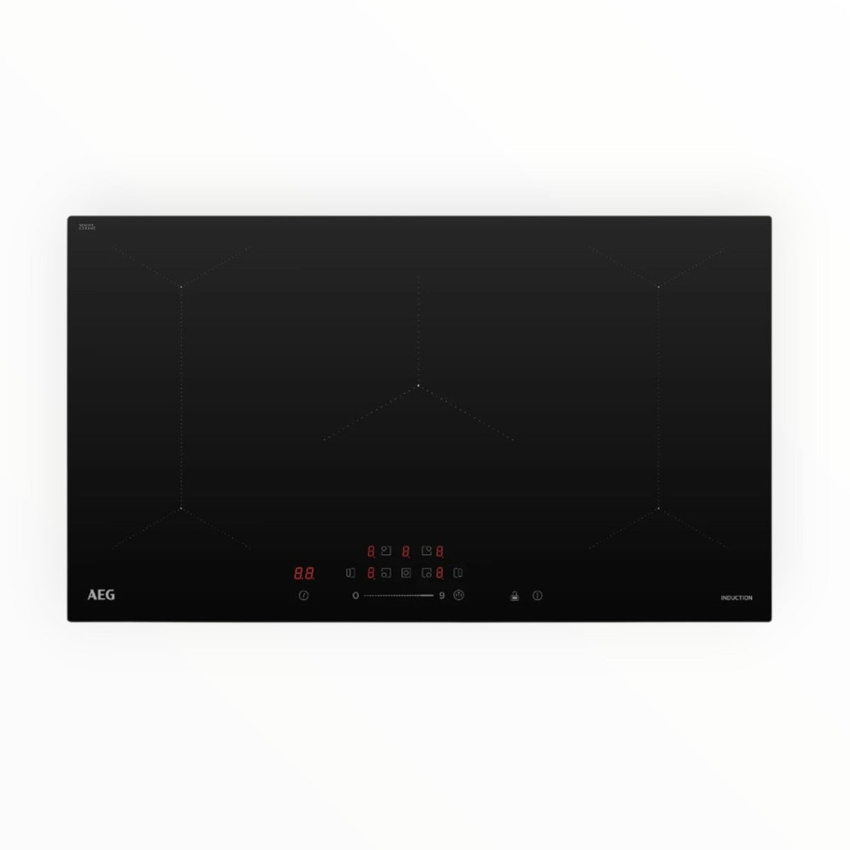 AEG 90cm SCHOTT Glass Induction Built-In Hob (Gloss).