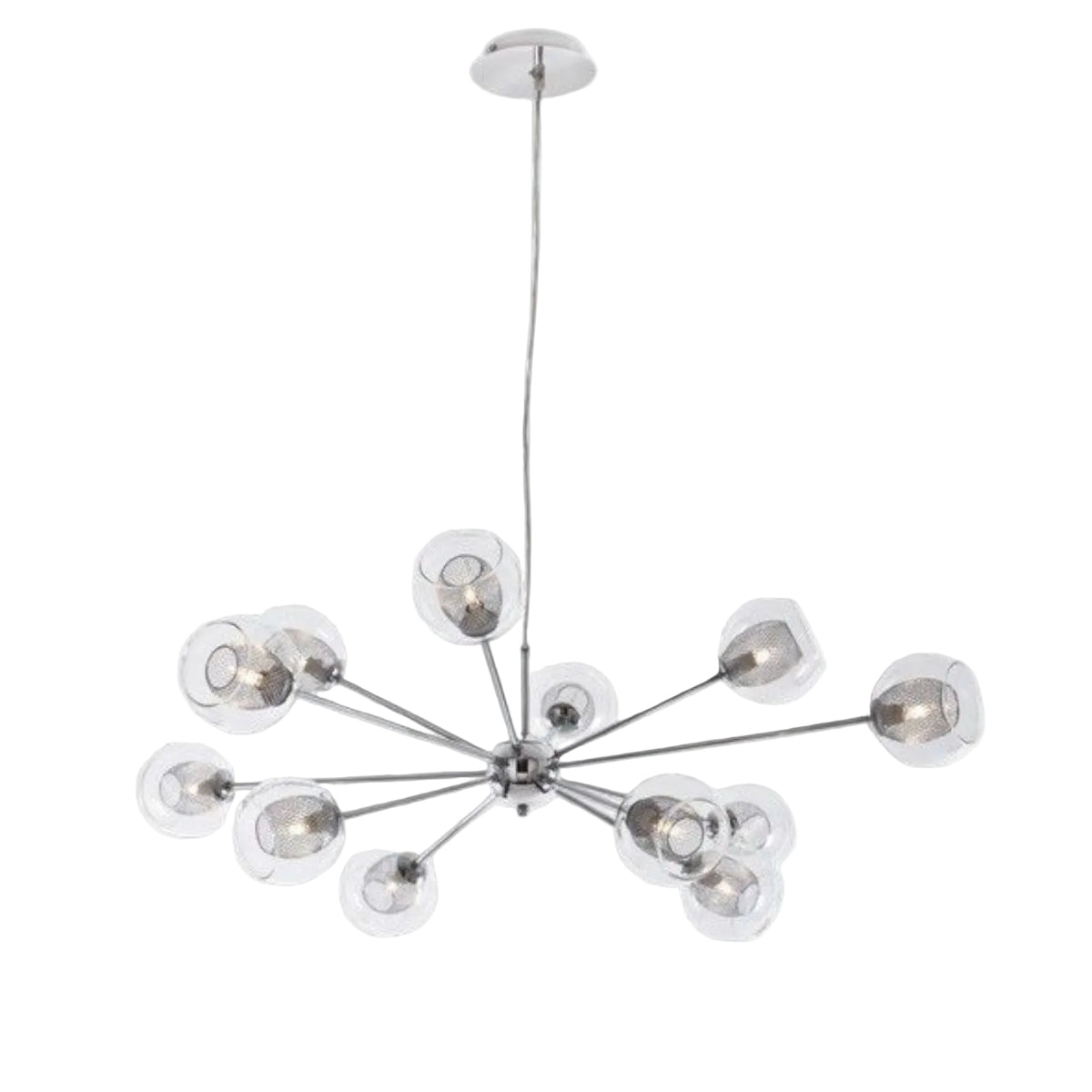 Brightstar CH240/12 CHROME Polished Chrome with Clear Glass