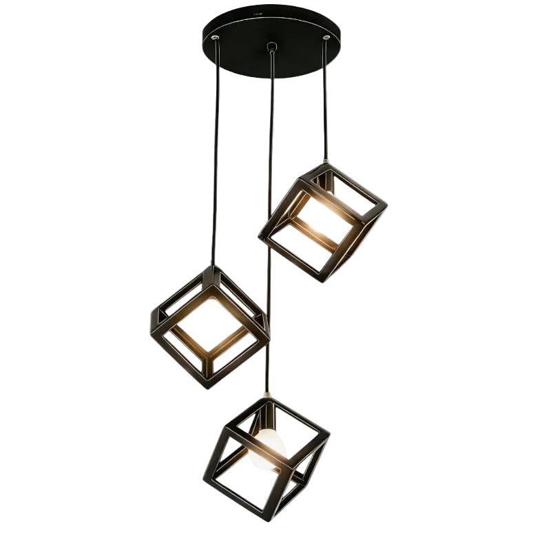 Pendant Light Round Base 3 Light 8001/8075R.