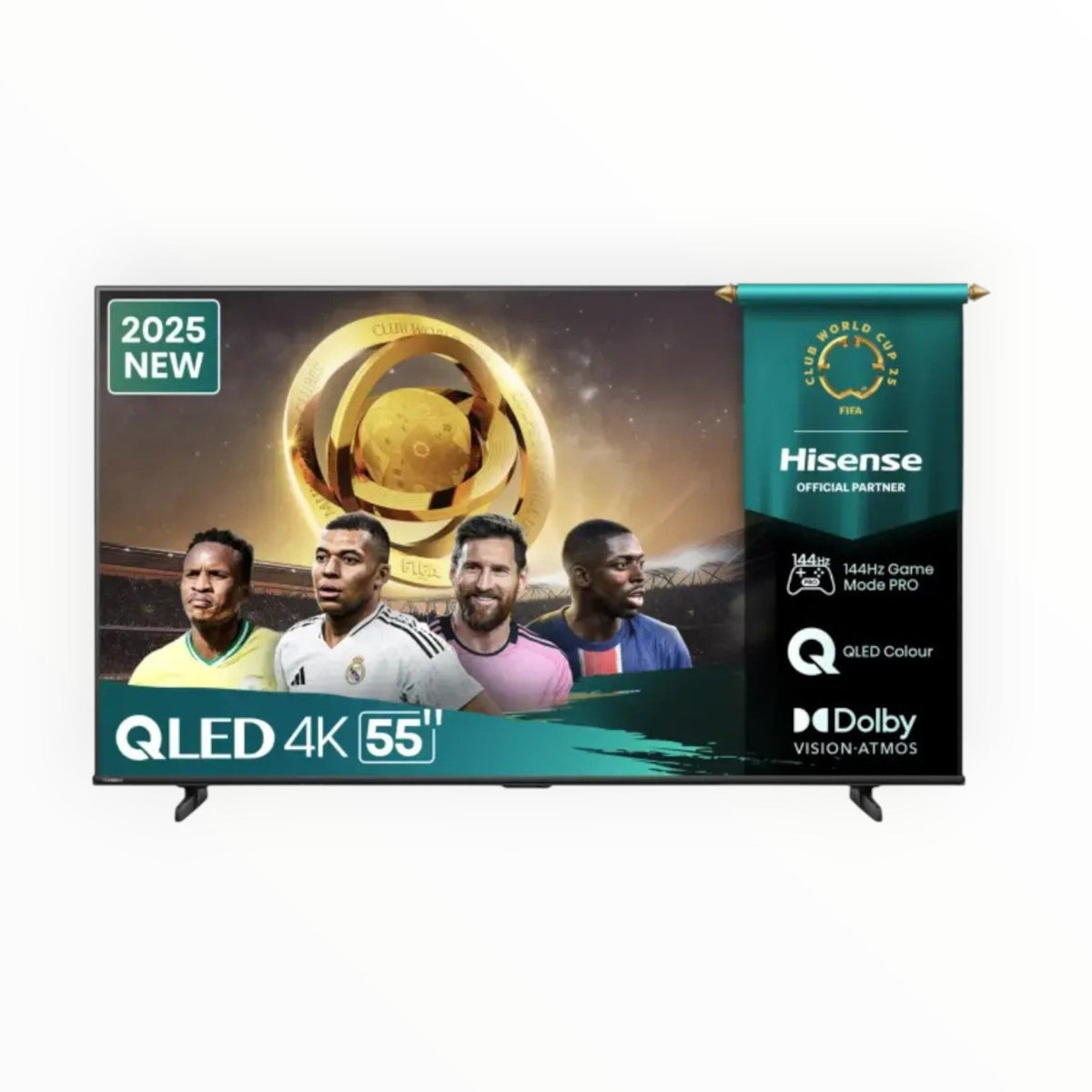 HISENSE 55Q7Q 55″ QLED 144HZ 4K TV.