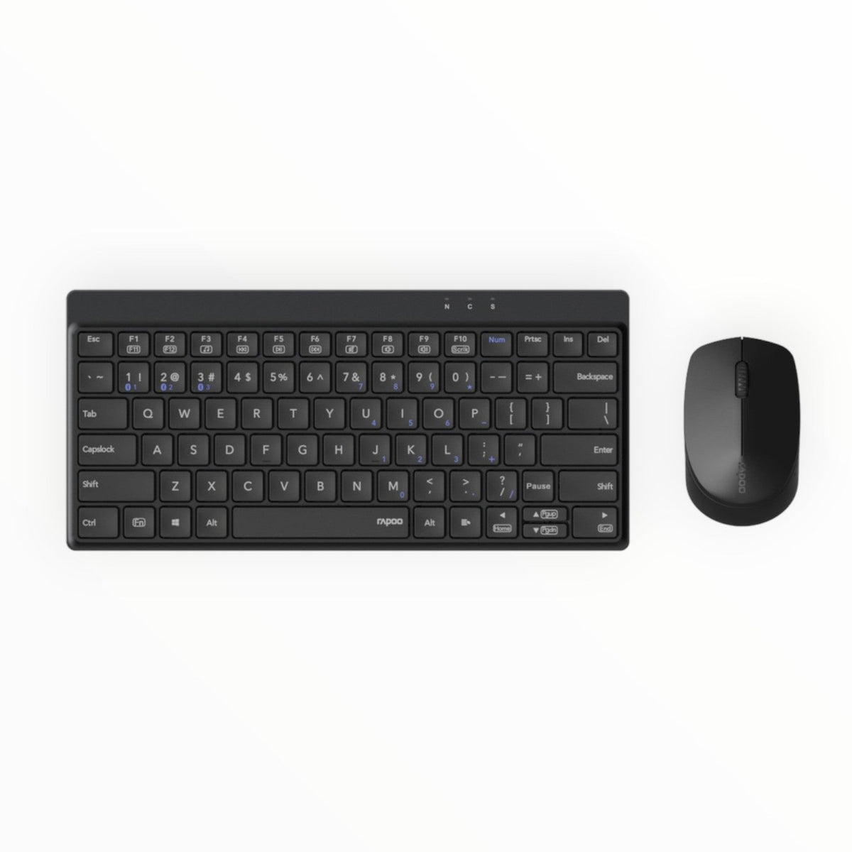 Rapoo 8000GT Multimode Wireless Keyboard and Mouse Combo.