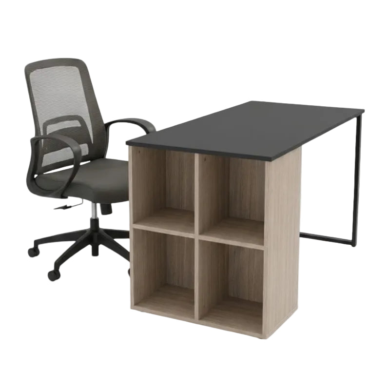 Combo Office Table[OZ3807]+Chair[HT415B]