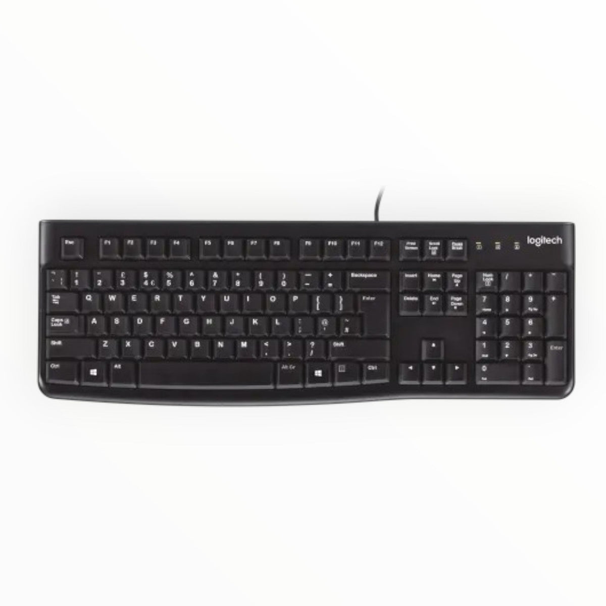 Logitech K120 Corded Keyboard.