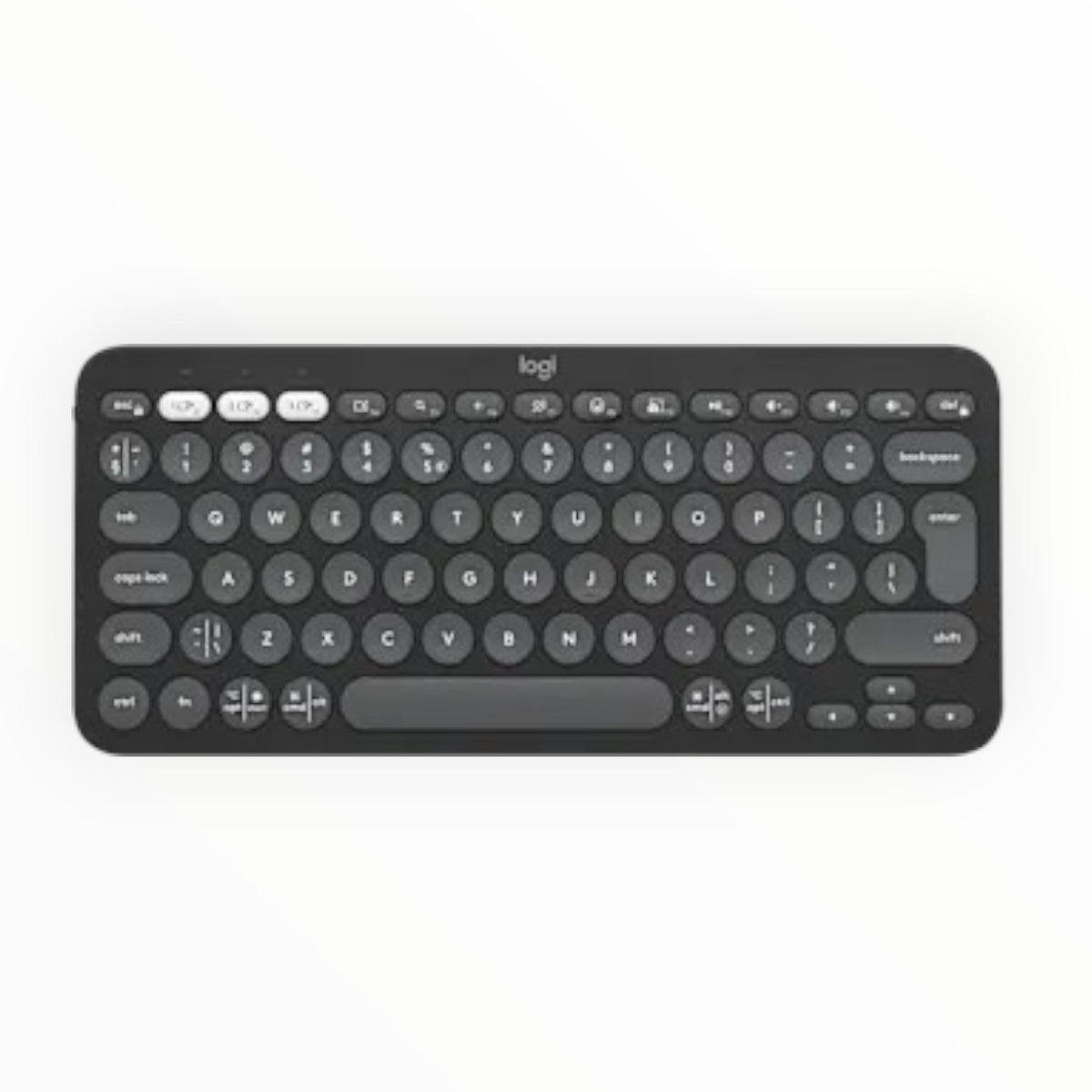 Logitech Pebble Keys 2 K380s Bluetooth Keyboard - Graphite 920-011851.
