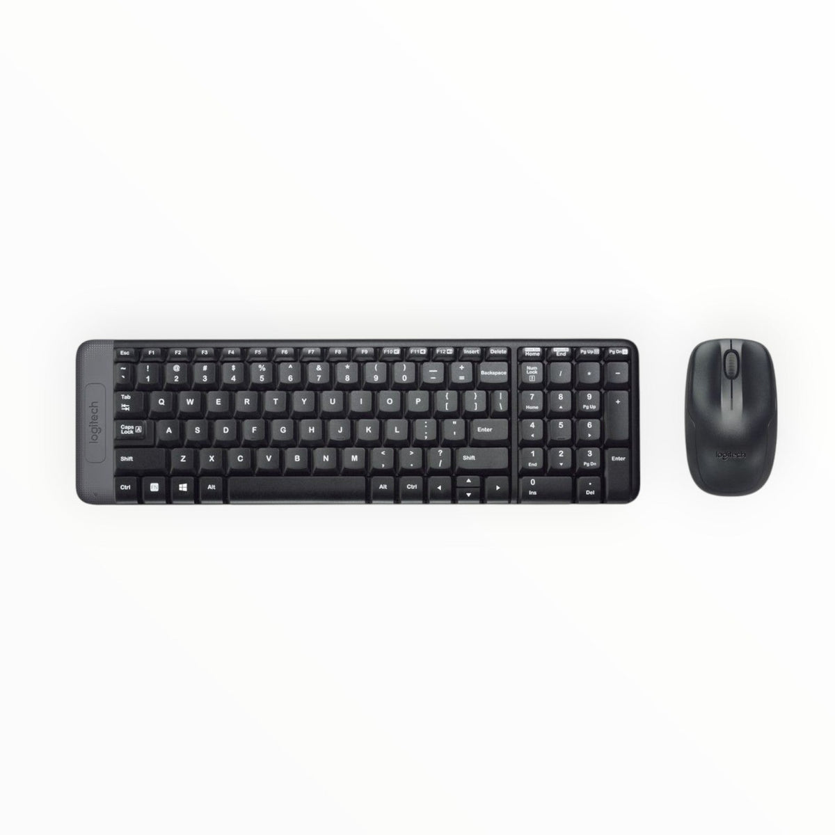 Logitech MK220 Compact Wireless Keyboard Mouse Desktop Set.
