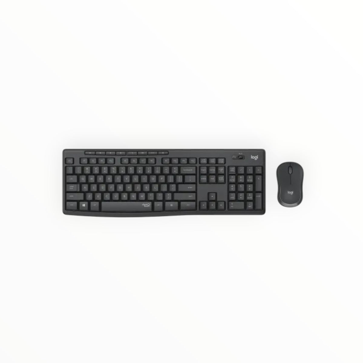 Logitech MK295 Silent Wireless keyboard and mouse set - Graphite.