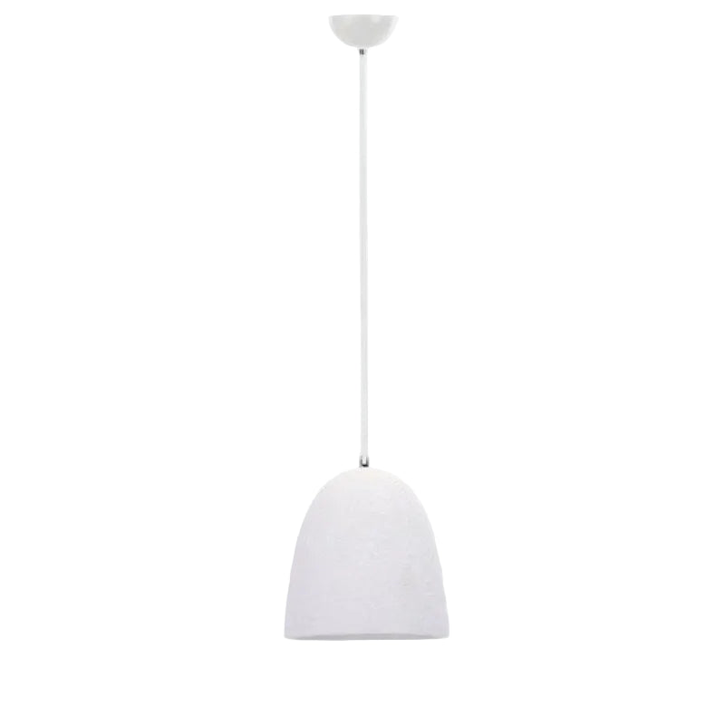 Brightstar PEN934 WHITE Metal Pendant with Ceramic Shade White