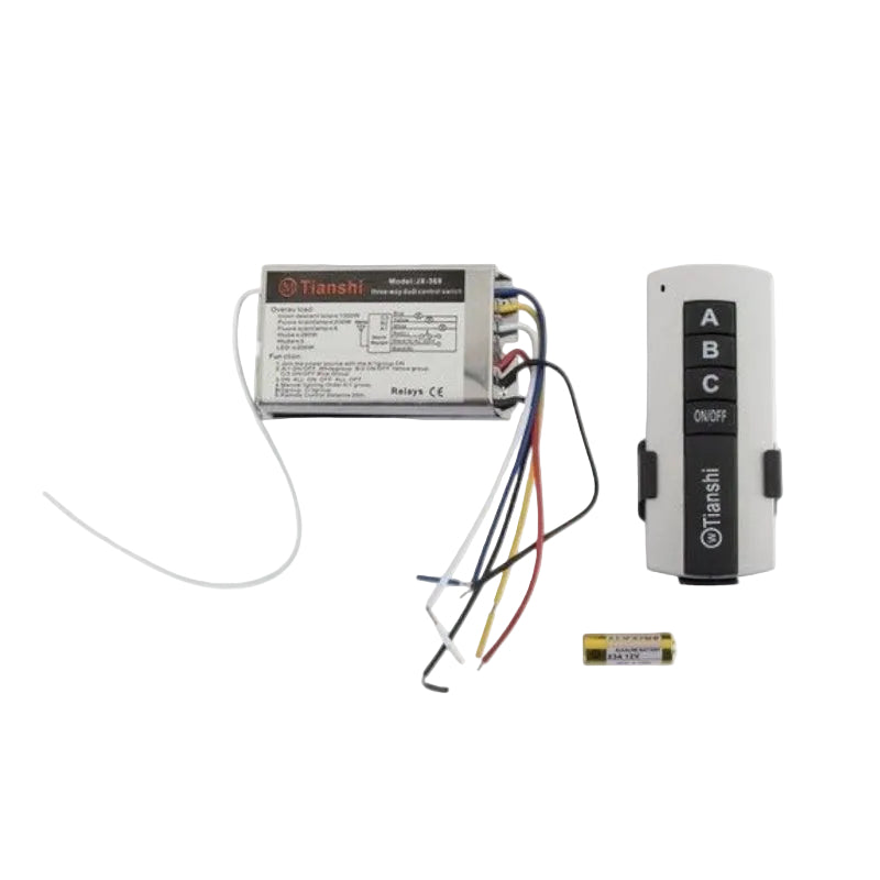 Brightstar PART501 3 Way Remote and Receiver