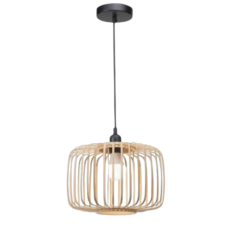 Brightstar PEN862 BAMBOO Metal and Bamboo Pendant