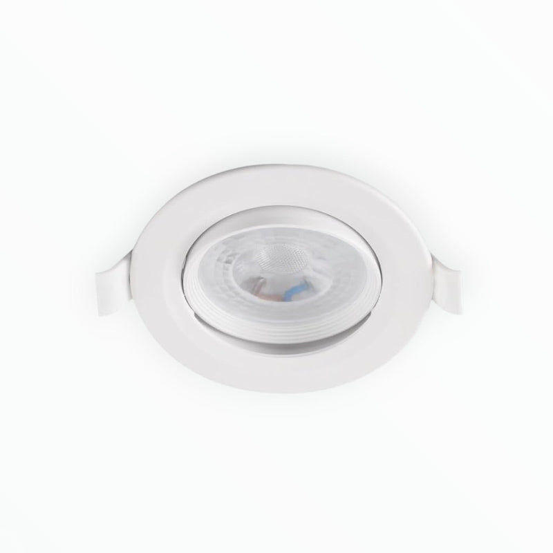 Superlume Downlight Complete 7W 3000K LED SDL7W3K, 75mm White