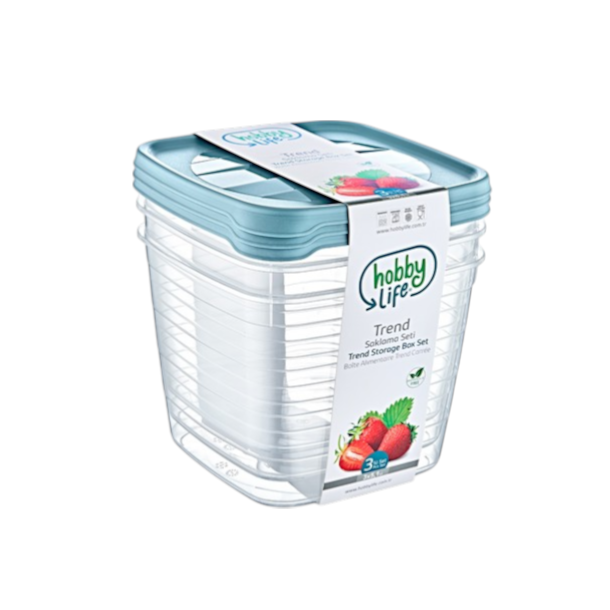 Hobby Life Trend Storage Container Set 3 x 5.10 L 020978