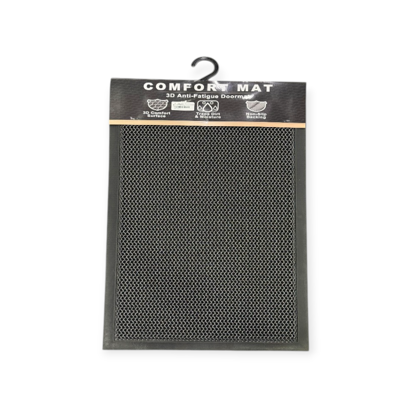 Grime Buster Comfort Door Mat Grey 43x76cm